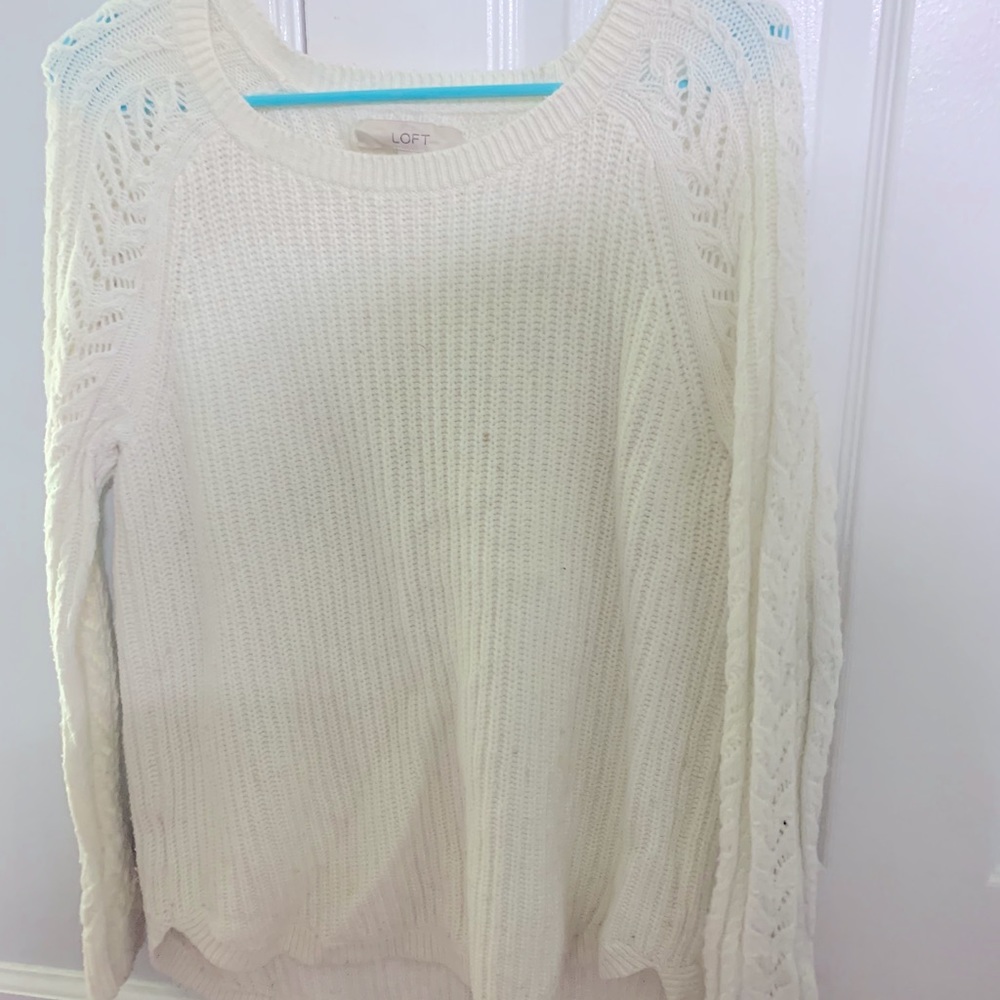 White sweaters